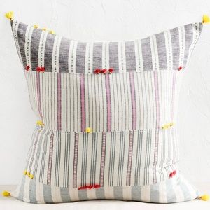 Large Linen Decorative Pillow